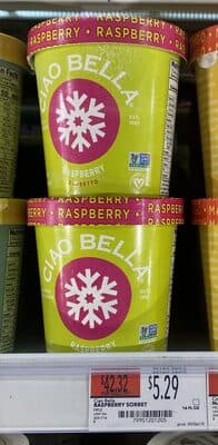 Sorbetto, Raspberry