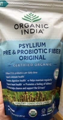 Psyllium pre & probiotic fiber original