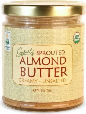 Gopals Organic Raw Sprouted Almond Butter