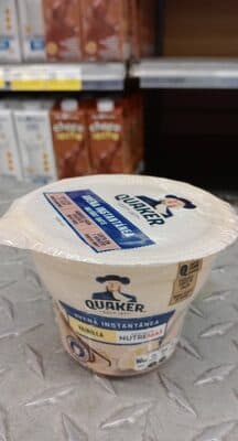 Quaker avena cup vainilla
