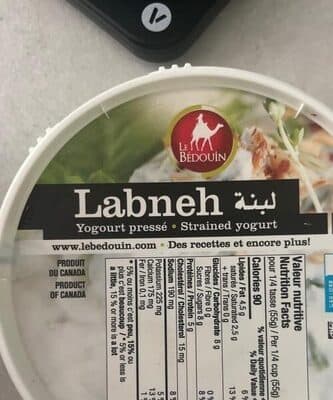 Labneh Middle Eastern Style Spreadable Cheese