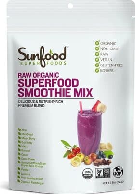 Raw Organic Superfood Smoothie Mix