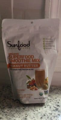 Organic Peanut Butter Smoothie Mix