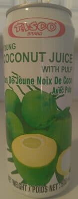 TASCO, YOUNG COCONUT JUICE WITH PULP