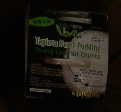 Tapioca Pearl Pudding