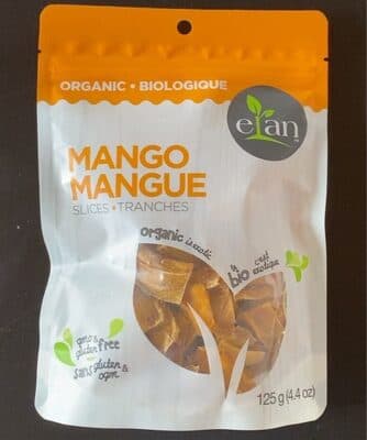 Organic Mango Slices