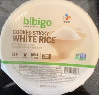 Cooked Sticky Rice