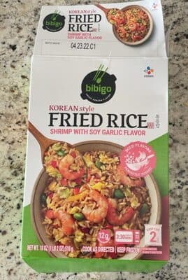 Korean Style Fried Rice Shrimp With Soy Garlic