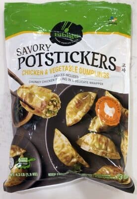 Savory Potstickers Chicken and Vegetable