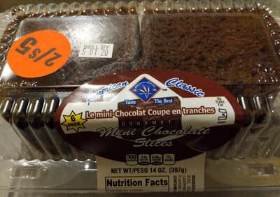 Mini Chocolate Gourmet Slices