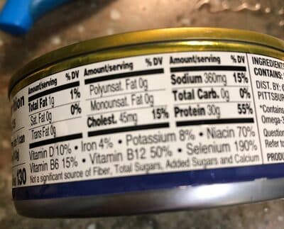 Solid White Albacore Tuna In Water