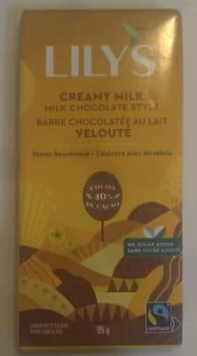 Creamy Milk Chocolate Style