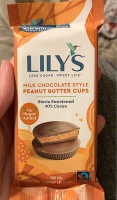 Milk Chocolate Style Peanut Butter Cups