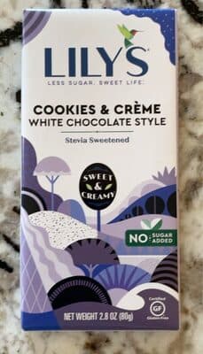 Cookies & Creme White Chocolate Style Bar