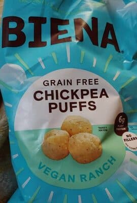 Vegan Ranch Baked Chickpea Puffs