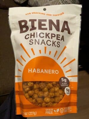 chickpea snacks habanero