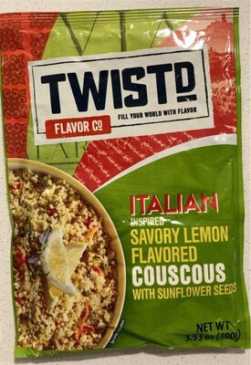Italian Inspired Savory Lemon Flavored Couscous