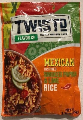 Mexican Inspired Mild Smoked Paprika & Lime Rice
