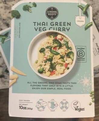 Thai green veg curry