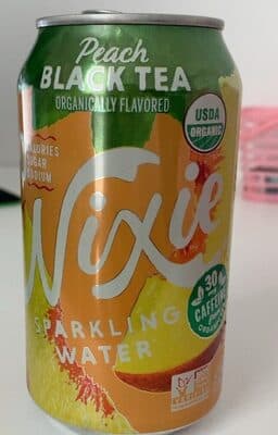 Nixie Sparkling Water, Peach Black Tea