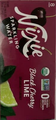 Black Cherry Lime Sparkling Water