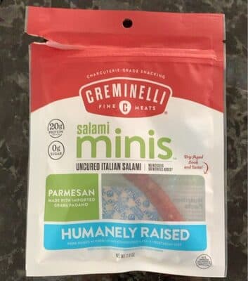 Parmesan Uncured Italian Salami Minis