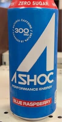 Blue Raspberry Energy Drink