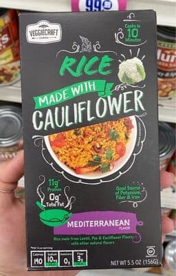 Mediterranean Cauliflower Rice