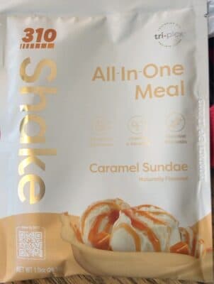 All in One Meal Caramel Sundae
