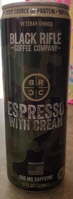 Espresso With Cream 100% Colombian Coffee