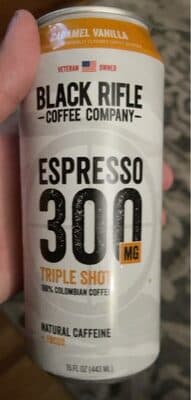 BRCC Caramel Vanilla Triple Shot
