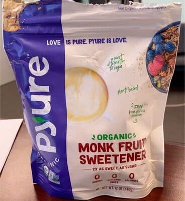Organic Monk Fruit Sweetener