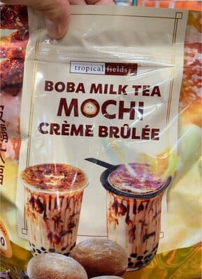 Mochi boba milk tea