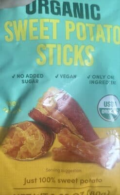 Organic Soft & Chewy Sweet Potato Sticks