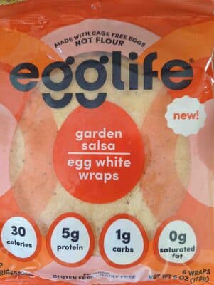 Garden Salsa Egg White Wraps