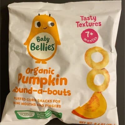 Organic pumpkin round-a-bouts