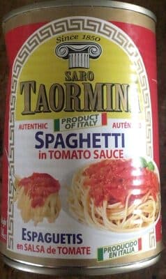 Spaghetti in tomato sauce