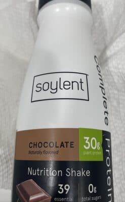Soylent Complete Protein Chocolate Nutrition Shake