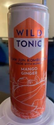 Mango Ginger Raw Jun Kombucha