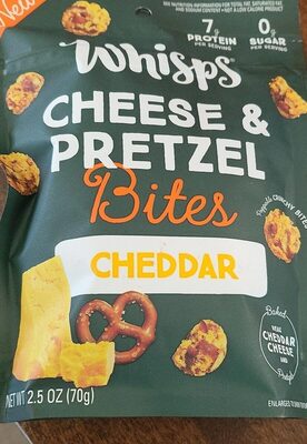 Whisps cheese and pretzel bites