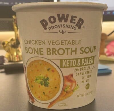 Chicken Vegetable Bone Broth Soup