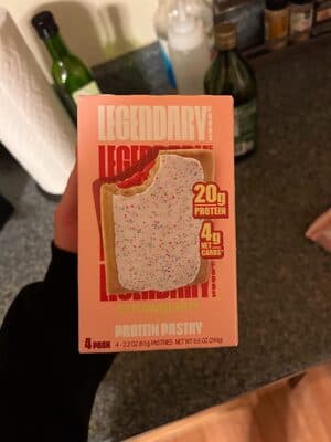 Strawberry Flavored Protein Pastry