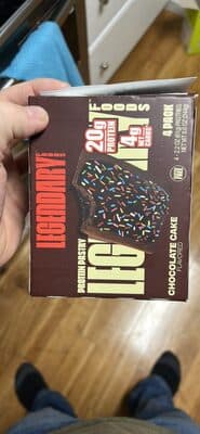 Chocolate Cake Flavored Protein Pastry
