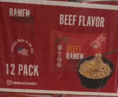 Beef Flavor Ramen