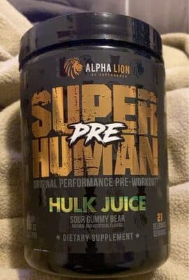 Super Human Pre- Workout Hulk Juice