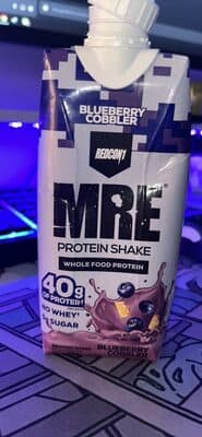 Redcon1 Mre Blueberry Cobbler Protein Shake
