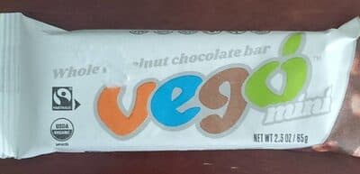 Whole hazelnut chocolate bar