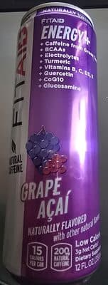 Fitaid Energy Grape Açaí