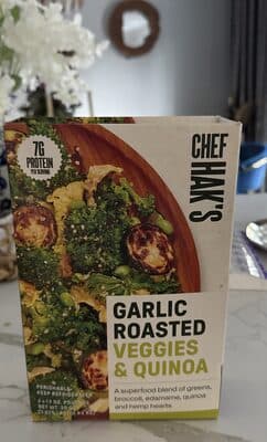 Garlic Roasted Veggies and Quinoa