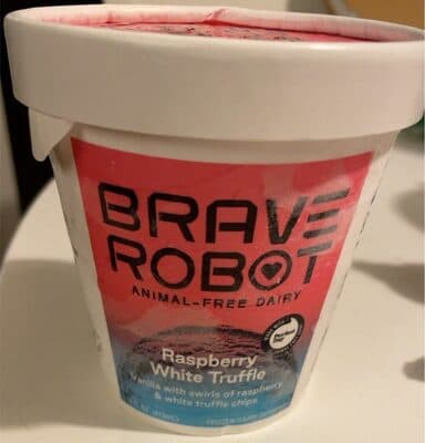 Raspberry White Truffle Chips Frozen Dairy Dessert